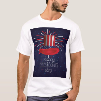 ハッピープレジデントデイTシャツデザイン Tシャツ
