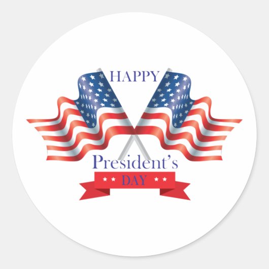 ハッピープレジデント・デイ ラウンドシール (正面)