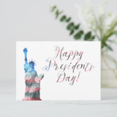 ハッピープレジデント・デイ・リバティ《写真》ぼけ味 招待状 (スタンド正面)