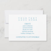 ハッピープレジデント・デイ・リバティ《写真》ぼけ味 招待状 (裏面)