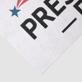 ハッピープレジデント・デイ・愛国国旗の帽子 薄葉紙 (詳細)