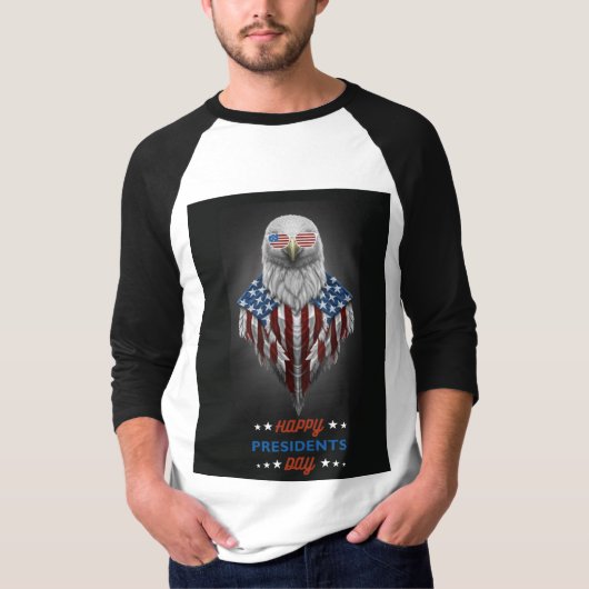 ハッピープレジデント・デイ Tシャツ (正面)