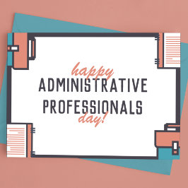 ハッピープロフェッショナル管理職の日 ポストカード