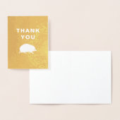 ハッピーヘッジホッグゴールデンサンキューノート 箔カード (ディスプレー)