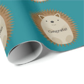 ハッピーヘッジホッグ ラッピングペーパー (ロールコーナー)