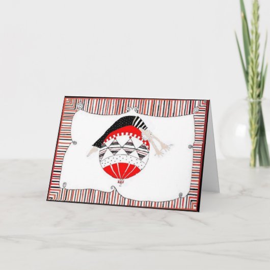 ハッピーヘルシーアンドバランスの良い休日 シーズンカード (正面)