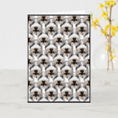 ハッピーベアディ誕生日カード カード (黄色い花)