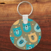 ハッピーベアーキングス キーホルダー (正面)