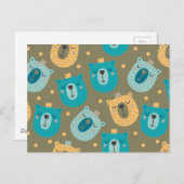 ハッピーベアーキングス ポストカード (正面/裏面)