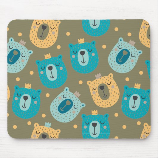 ハッピーベアーキングス マウスパッド (正面)