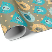 ハッピーベアーキングス ラッピングペーパー (ロールコーナー)