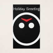 ハッピーベアーヘイホリデーグリーティング (裏面)