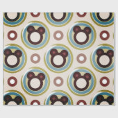 ハッピーベアーラッピング紙 ラッピングペーパー (フラット)