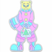 ハッピーベア シール (正面)