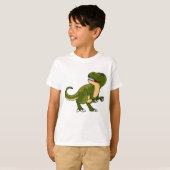 ハッピーベイビーティラノサウルス Tシャツ (正面フル)