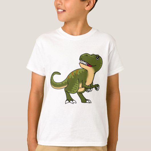 ハッピーベイビーティラノサウルス Tシャツ (正面)