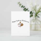 ハッピーベジタリアン感謝祭 シーズンポストカード (スタンド正面)