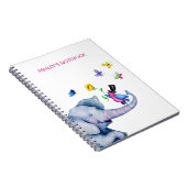 ハッピーベビーゾウ ノートブック (右側)