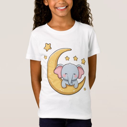 ハッピーベビーゾウ Tシャツ (正面)