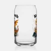 ハッピーベビードラゴンが掘り出し物を動かす ガラス缶 (右)