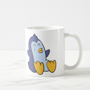 ハッピーベビーペンギン 背景色の選択 コーヒーマグカップ