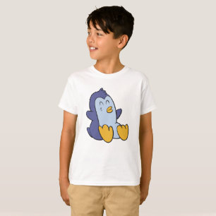 ハッピーベビーペンギン 背景色の選択 Tシャツ