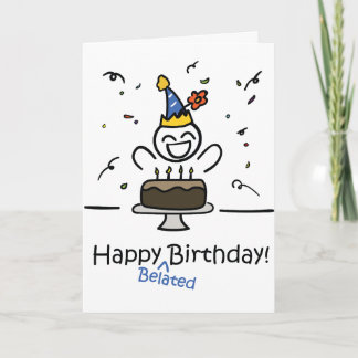 ハッピーベレート誕生日! カード