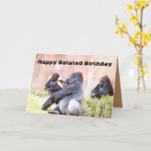 ハッピーベレート誕生日_ カード (黄色い花)