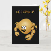 ハッピーベレードバースデーガニ カード (黄色い花)