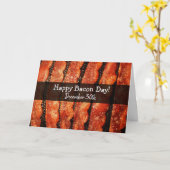 ハッピーベーコンデー12月30日 カード (黄色い花)