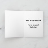 ハッピーベートデイブ誕生日カード カード (内部)