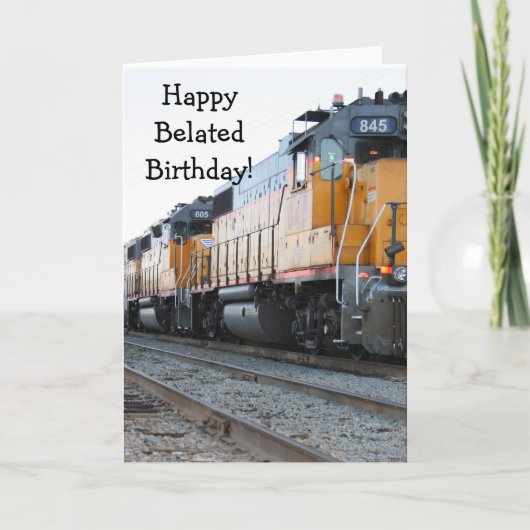 ハッピーベール誕生日トレイングカード カード (正面)