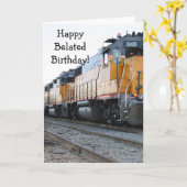 ハッピーベール誕生日トレイングカード カード (黄色い花)