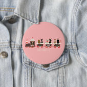 ハッピーペイリデイズドッグクリスマスホリデートレイン 缶バッジ (インサイチュ)