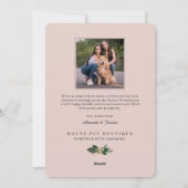 ハッピーペイリデイズドッグズペットケアビジネスピンクドア シーズンカード (裏面)