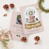 ハッピーペイリデイズドッグズペットケアビジネスピンクドア シーズンカード