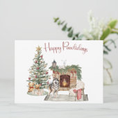 ハッピーペイリデイズドッグデザイン – アラスカンマラムテ シーズンカード (スタンド正面)