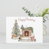 ハッピーペイリデイズドッグデザイン – シェットランド・ シープドッグ シーズンカード (スタンド正面)