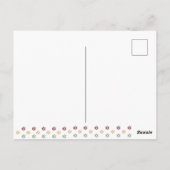 ハッピーペイリデイズドッグデザイン – シェットランド・ シープドッグ ポストカード (裏面)