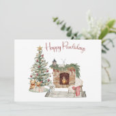 ハッピーペイリデイズドッグデザイン – マルチーズ シーズンカード (スタンド正面)