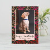 ハッピーペイリデイズレッドブラックワンラインドッグペット写真 シーズンカード (スタンド正面)