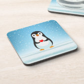 ハッピーペンギンがハート コースター (左側)