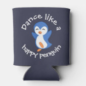 ハッピーペンギンみたいな可愛い踊り 缶クーラー (裏面)