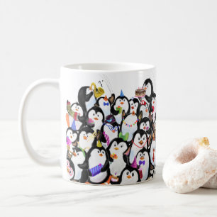 ハッピーペンギンパーティーコーヒーマグ漫画 コーヒーマグカップ