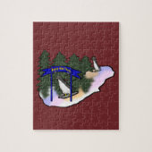 ハッピーペンギン新年 ジグソーパズル (縦)