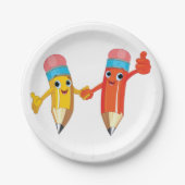 ハッピーペンシル ペーパープレート (正面)