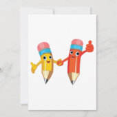 ハッピーペンシル 招待状 (正面)