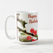 ハッピーホイディズクリスマスバード コーヒーマグカップ (左)