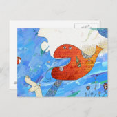 ハッピーホエールポストバイクリーズ ポストカード (正面/裏面)