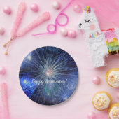 ハッピーホグマナイスコティッシュニューイヤーお祝い ペーパープレート (パーティー)